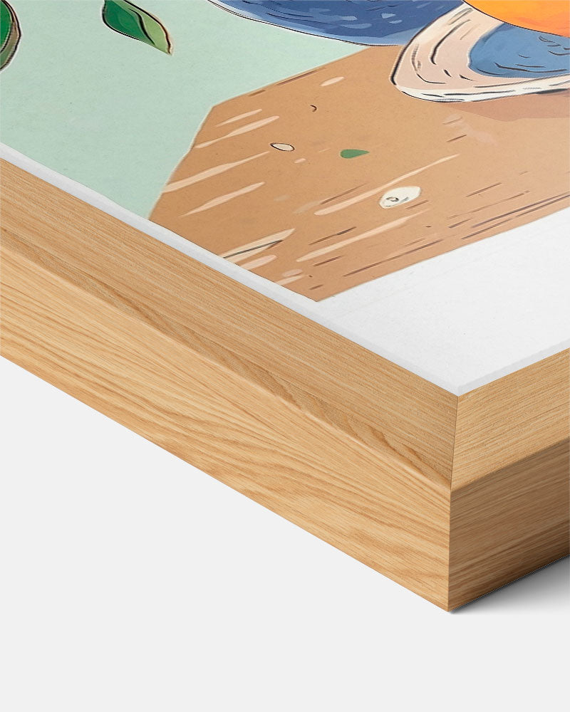 Verfrissende Citrus Stilleven Poster-WallArtistic
