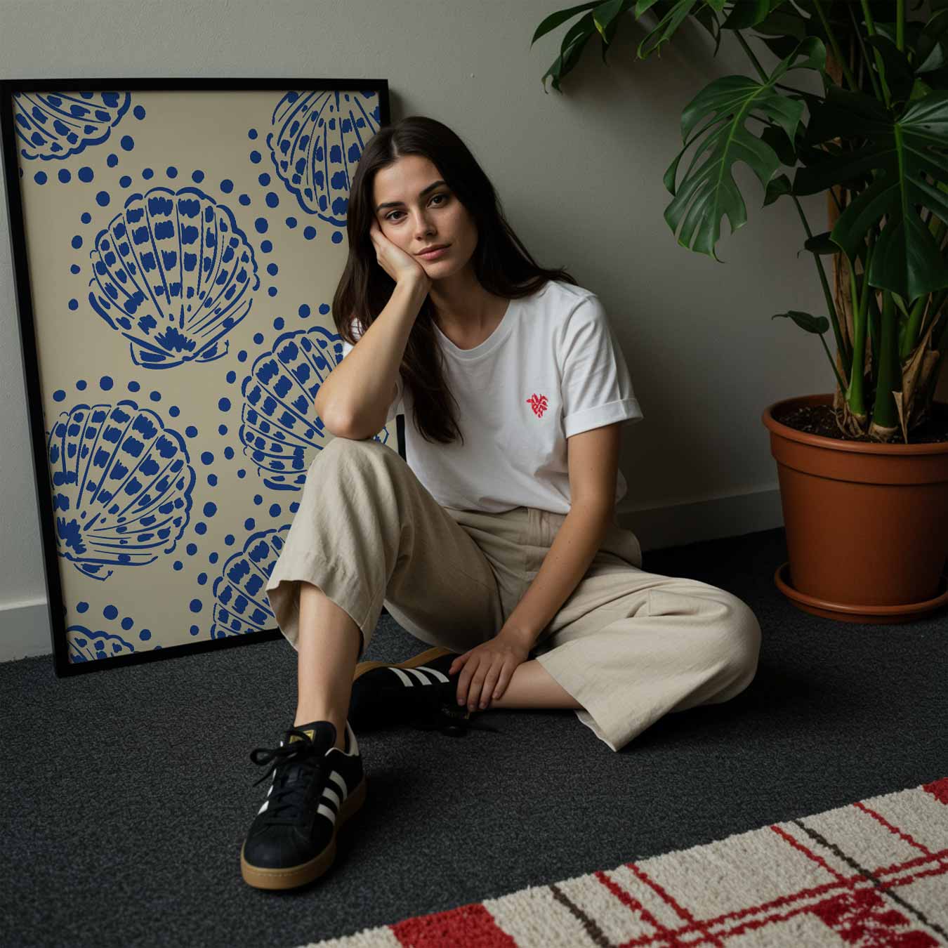 Zeeschelp Patronen Poster-WallArtistic