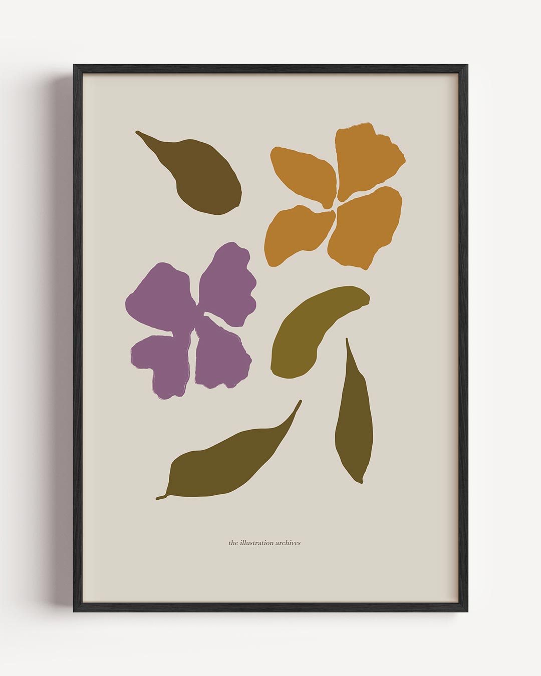 Botanische Bloemenposter-WallArtistic