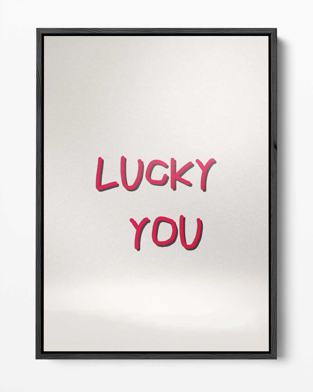 Lucky You Wanddecoratie Kunstwerk-canvas-dibond-plexiglas-wanddecoratie-WallArtistic