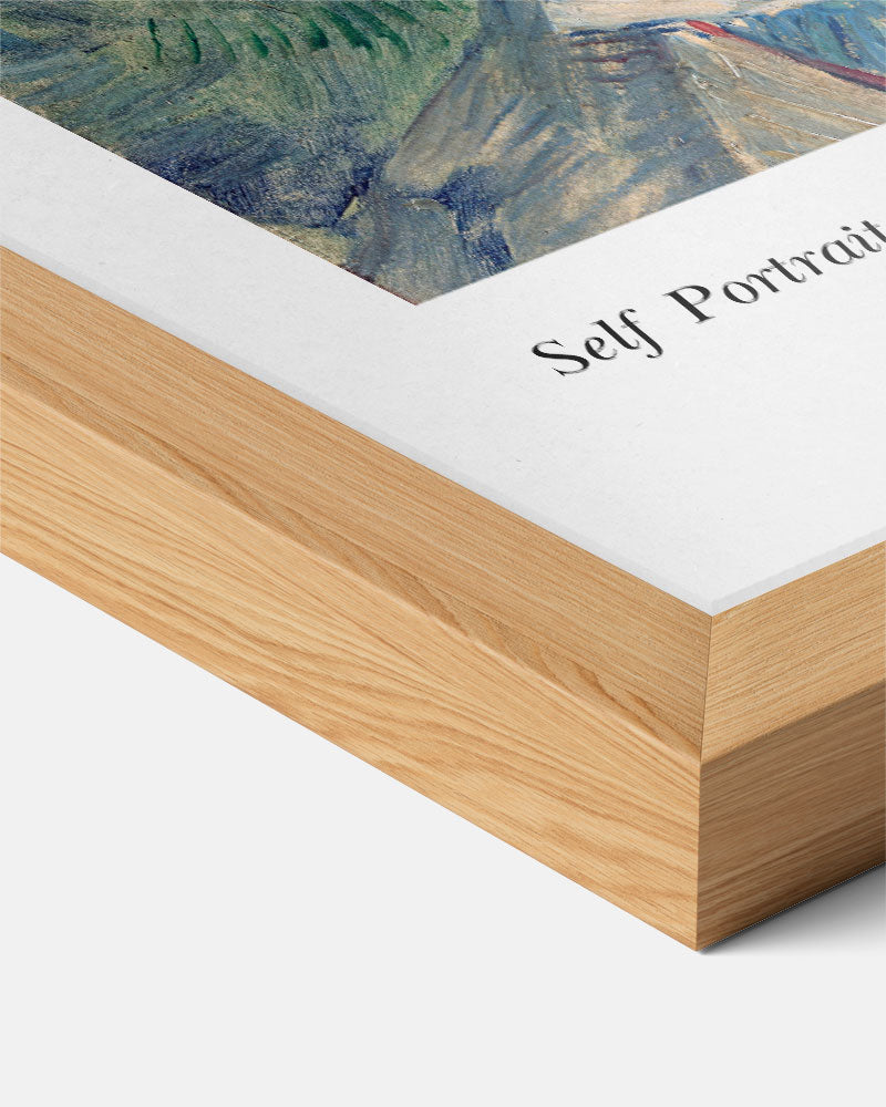 Van Gogh Zelfportret 1889 Poster-WallArtistic