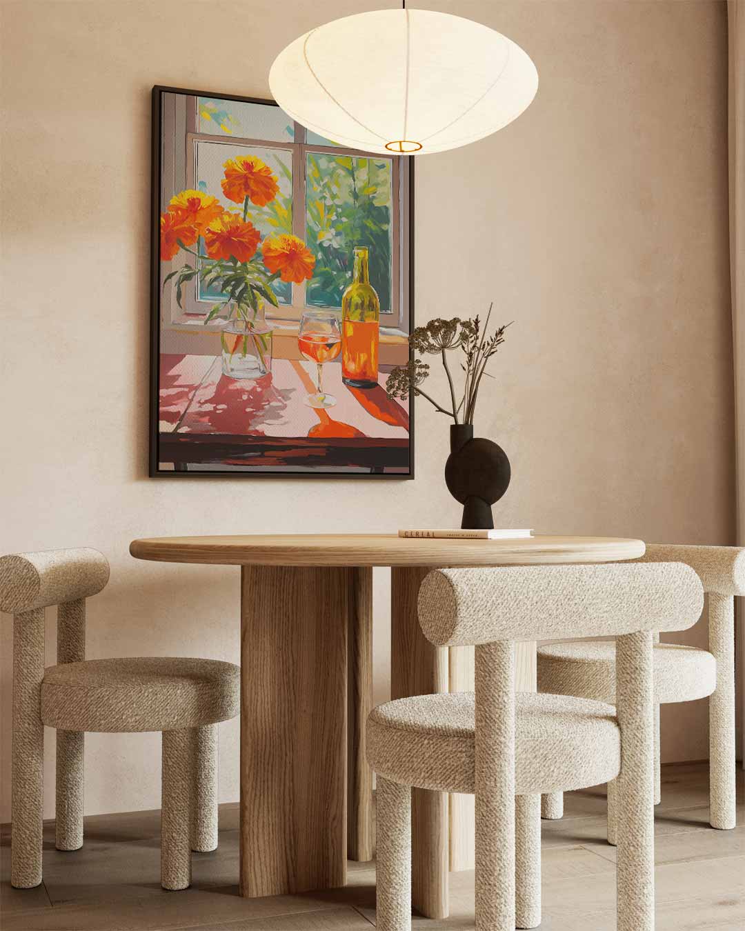 Fleurige Zomermiddag Kunstwerk-canvas-dibond-plexiglas-wanddecoratie-WallArtistic
