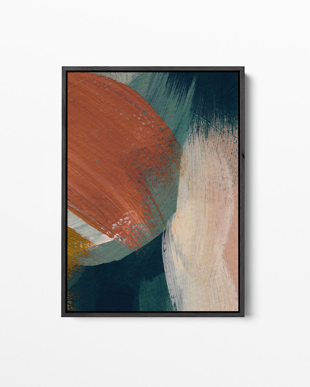 Dynamische kleurvlakken Kunstwerk
