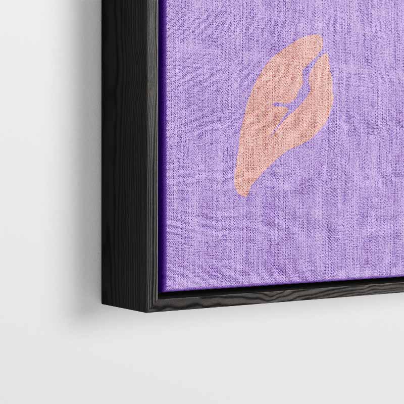 Vrolijke Bloesem Vormen Kunstwerk-canvas-dibond-plexiglas-wanddecoratie-WallArtistic