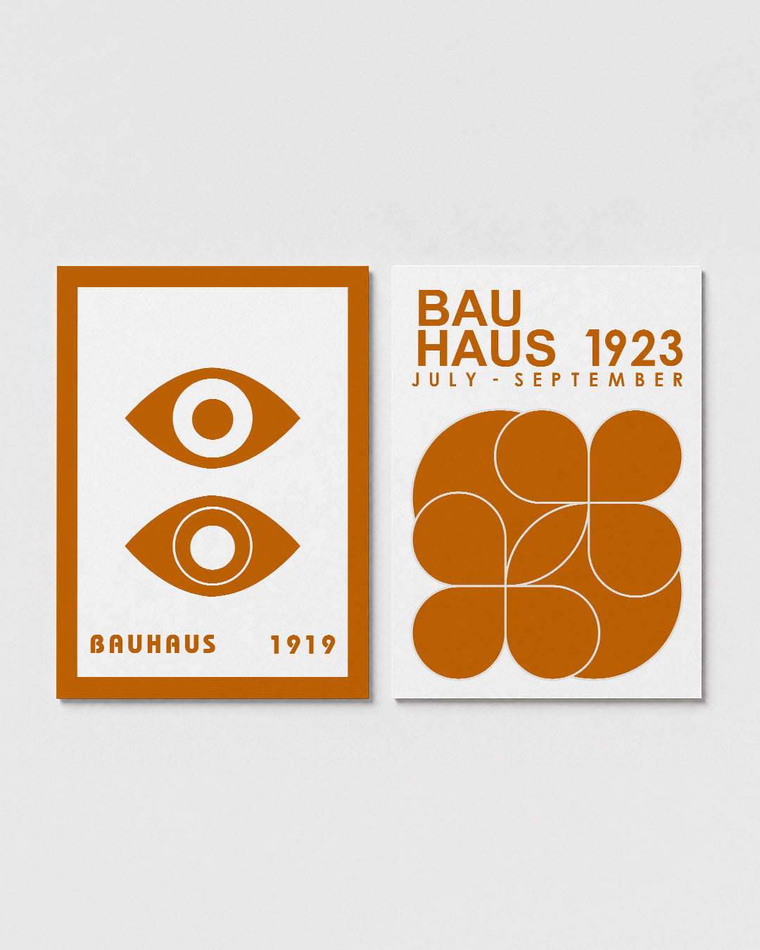 Oogvormen en lijnen Posterset