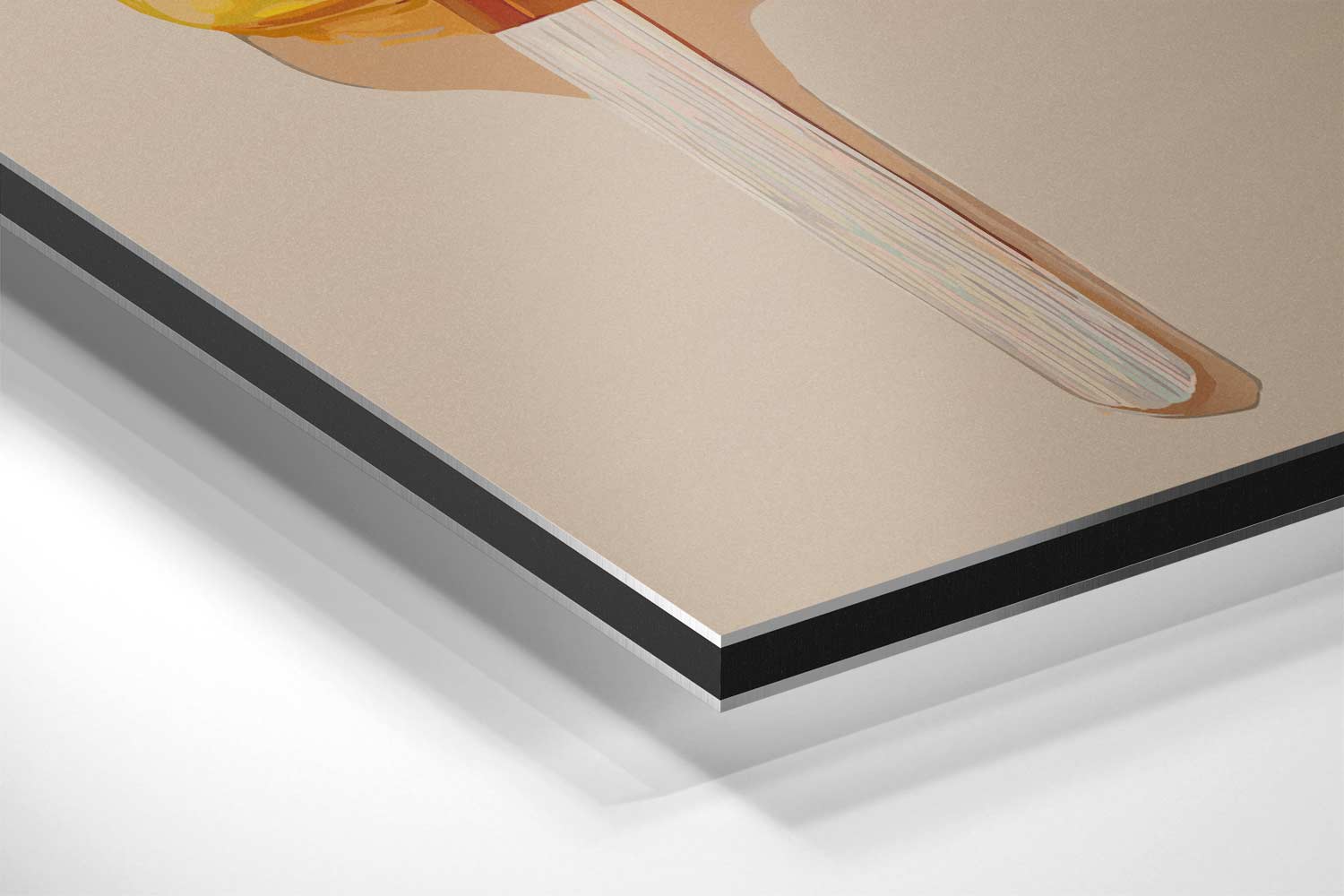 Kleurrijke IJsjes Illustratie Kunstwerk-canvas-dibond-plexiglas-wanddecoratie-WallArtistic