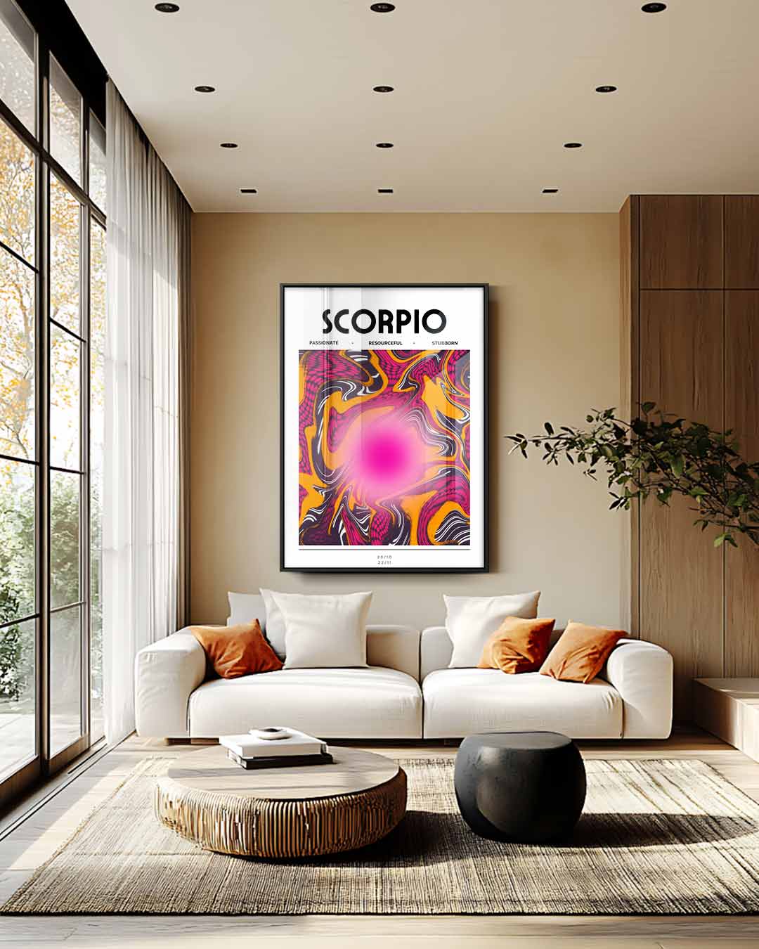 Abstract kunstwerk Kunstwerk-canvas-dibond-plexiglas-wanddecoratie-WallArtistic