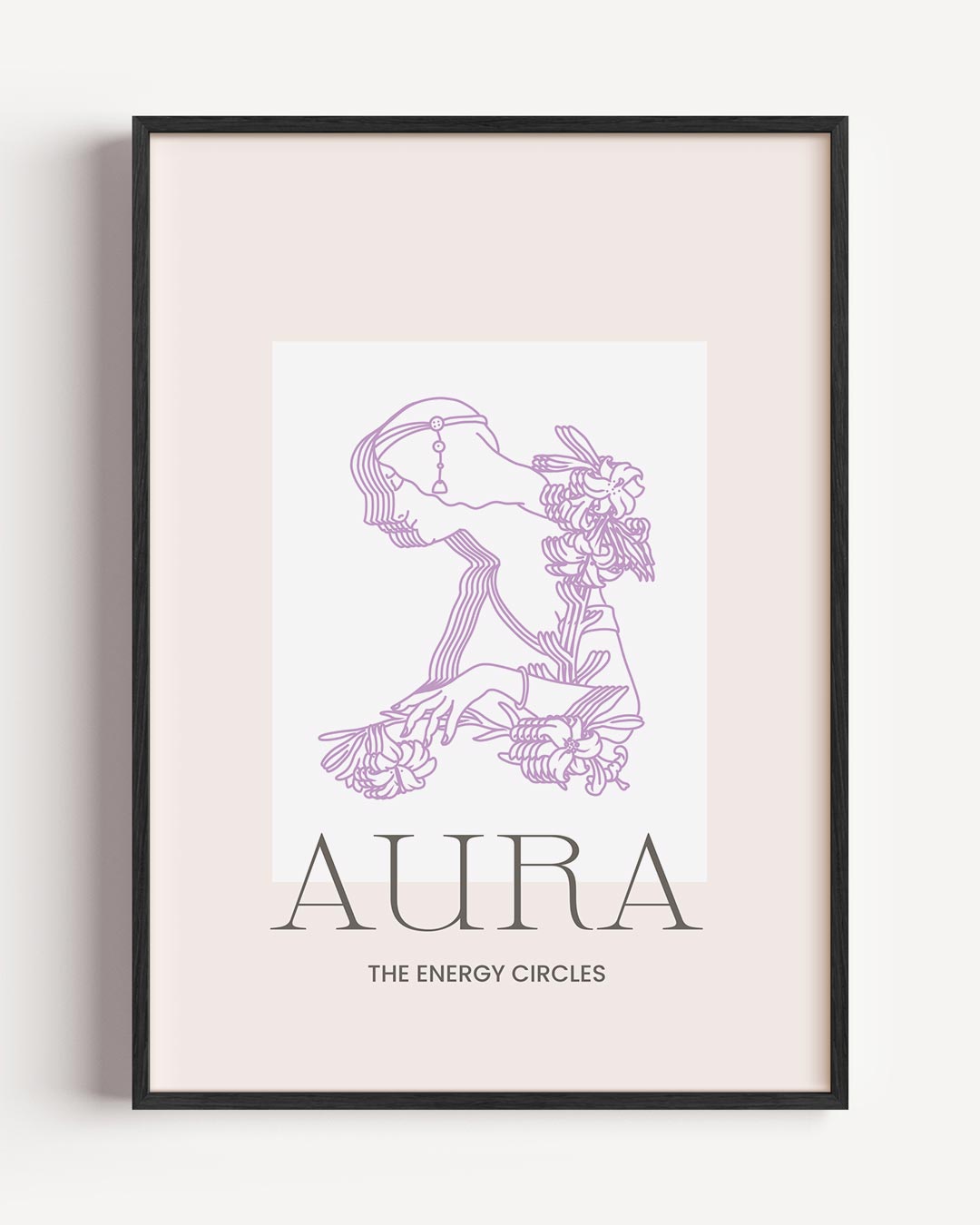 Aura Energy Circles Poster-WallArtistic