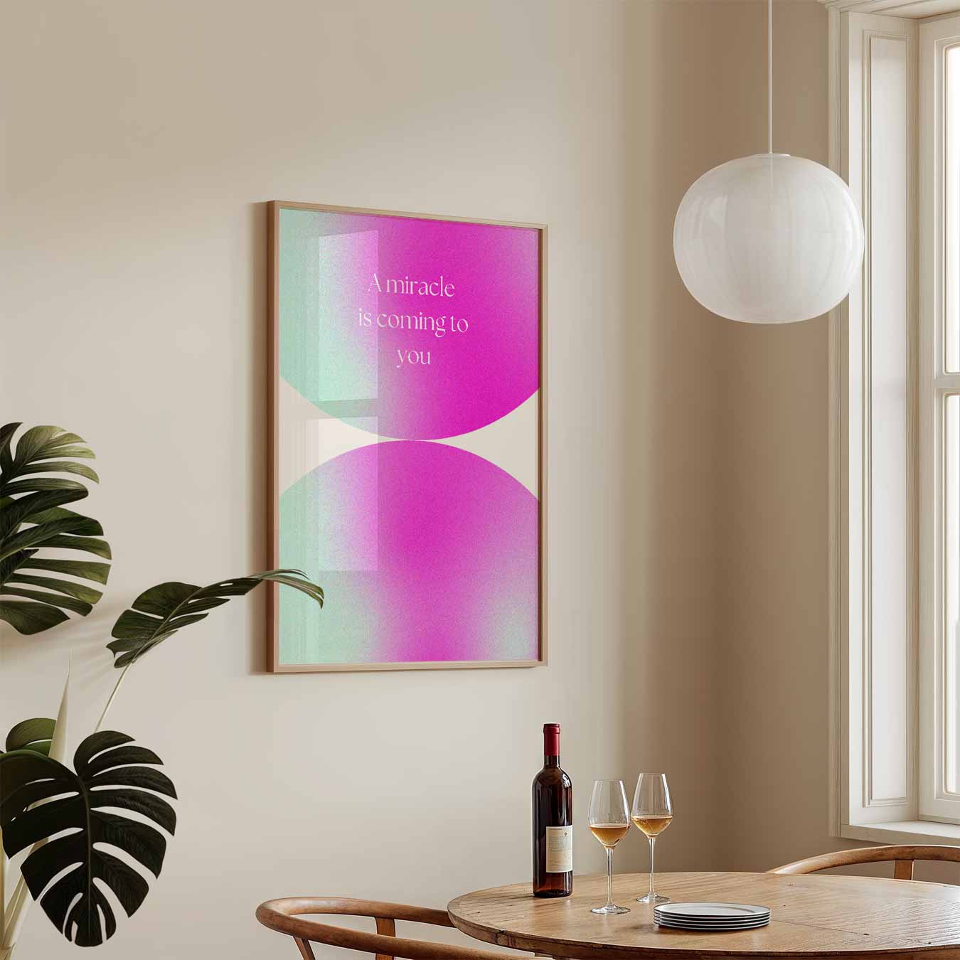 Inspirerende Kleurrijke Poster-WallArtistic