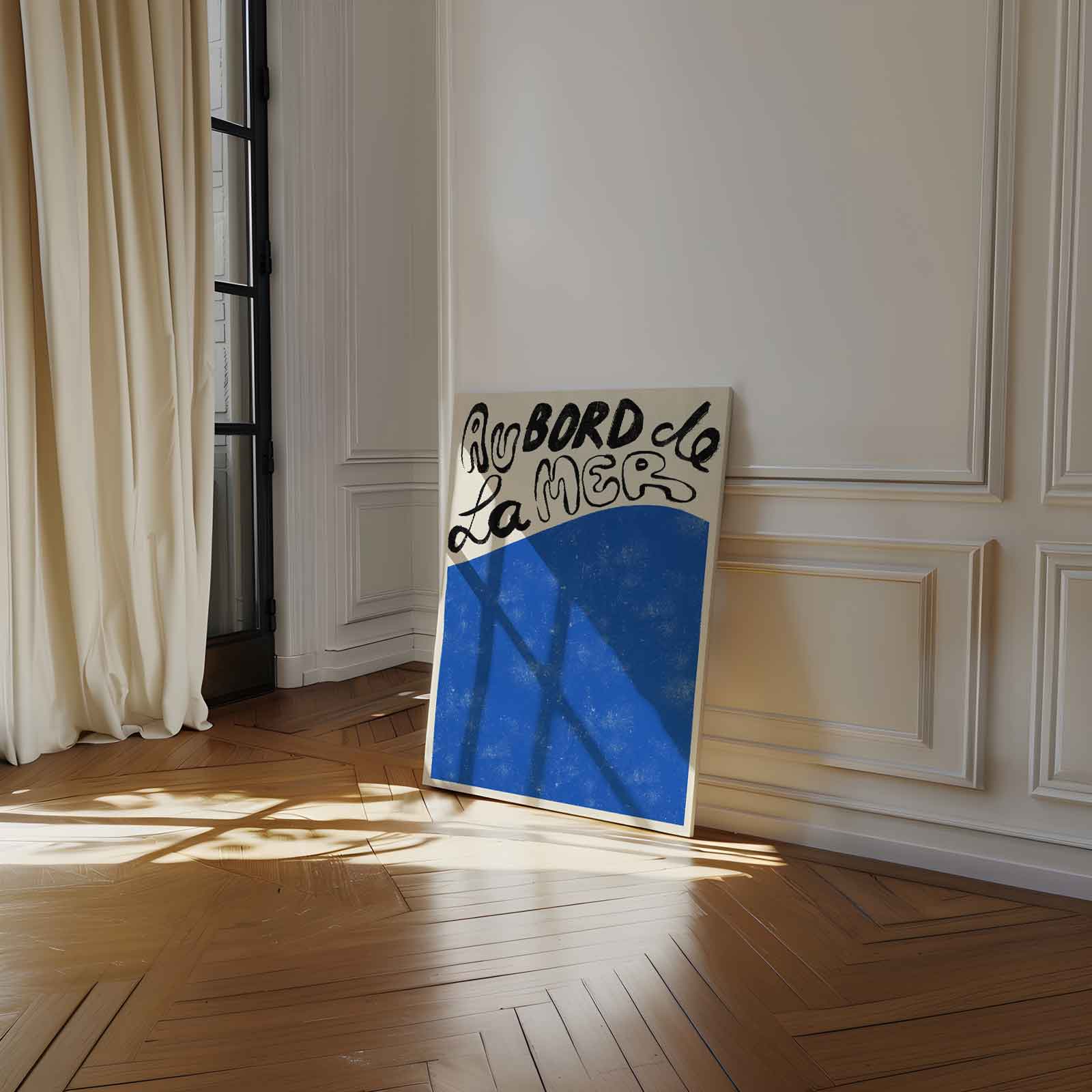 Au Bord de la Mer Kunstwerk-canvas-dibond-plexiglas-wanddecoratie-WallArtistic