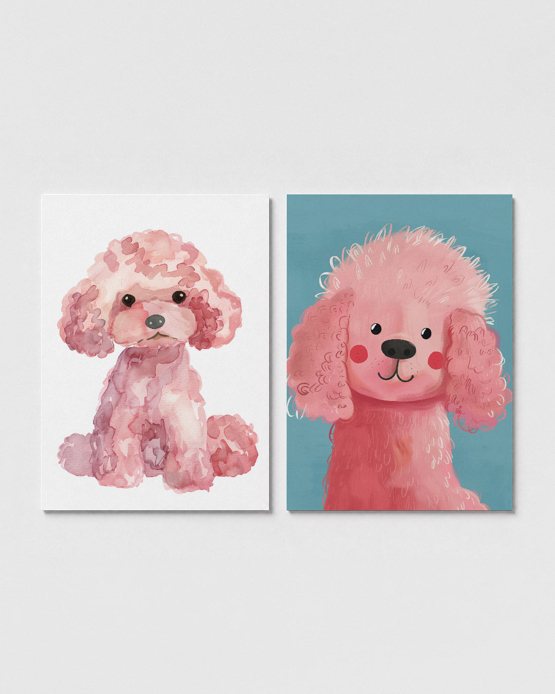 Zachte kleurenpracht Posterset