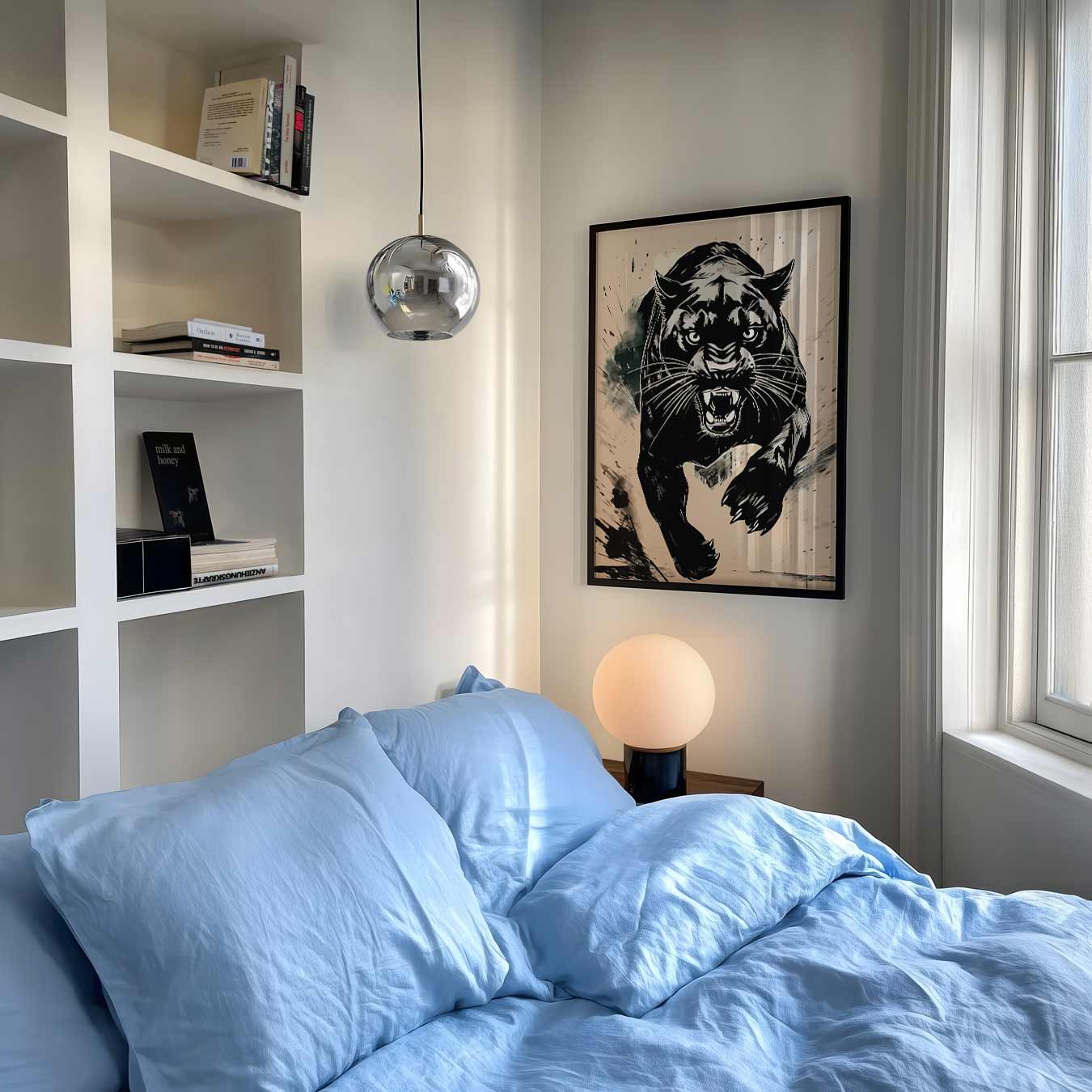 Stoere Panter Wandkunst Poster