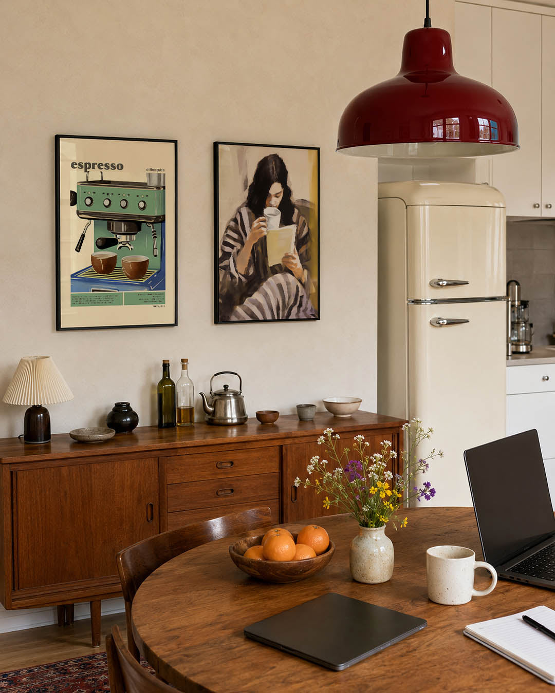 Koffie en machine Posterset