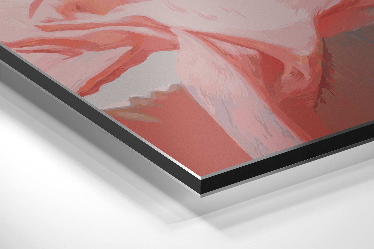 Bloemen en Sinaasappels Stillleven Kunstwerk-canvas-dibond-plexiglas-wanddecoratie-WallArtistic