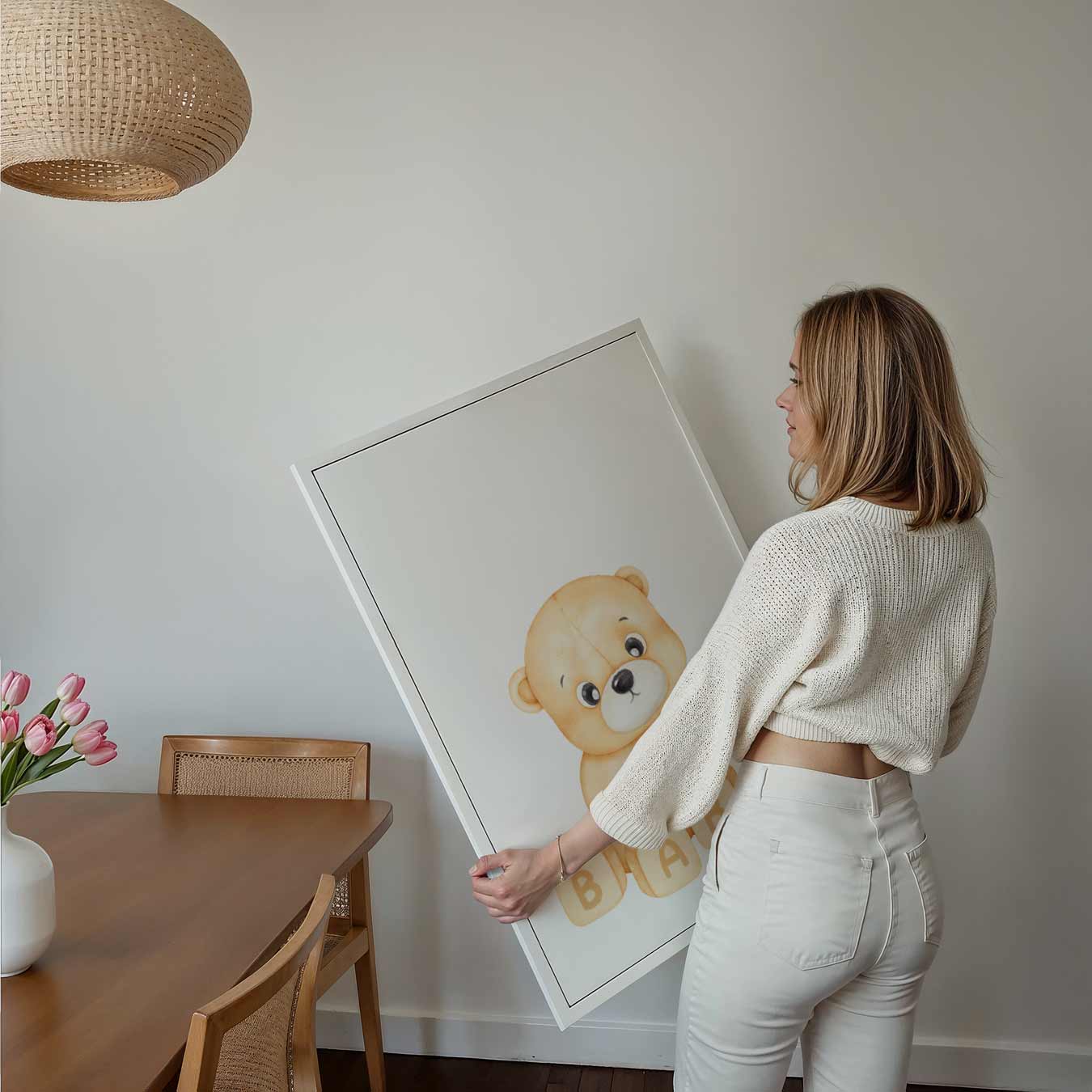 Schattige Beer Baby Poster-WallArtistic