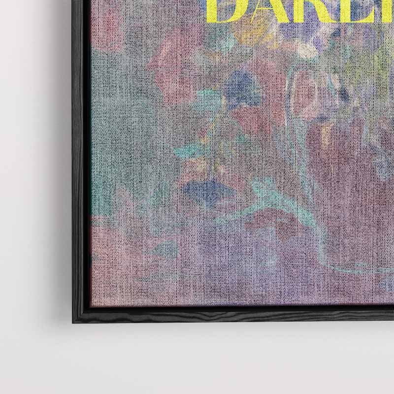 Kleurrijke Bloemenexplosie Kunstwerk-canvas-dibond-plexiglas-wanddecoratie-WallArtistic
