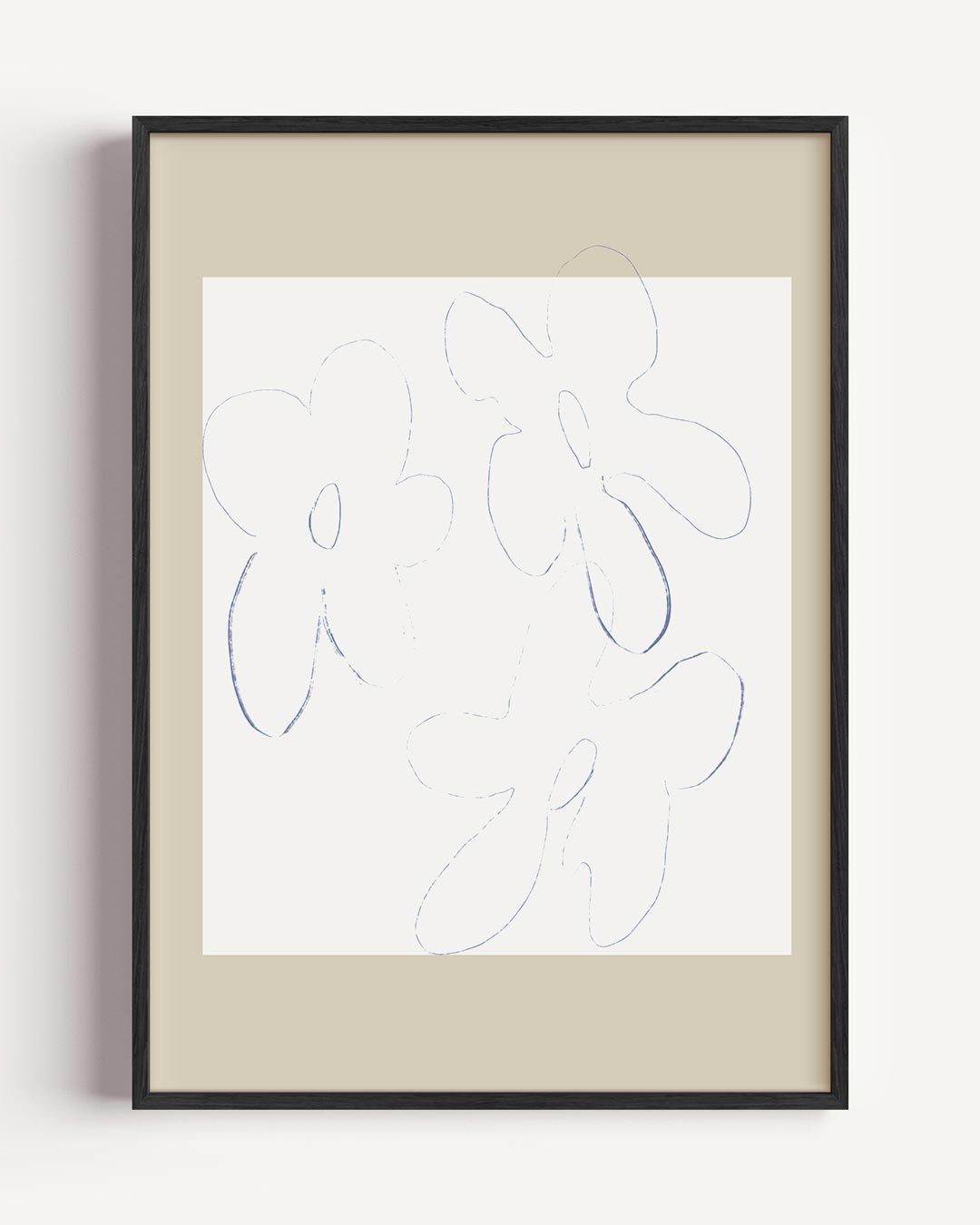 Bloemige Minimalistische Poster-WallArtistic