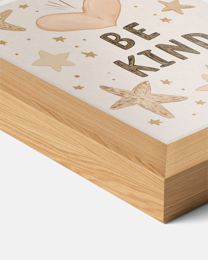 Inspirerende Be Kind Sterren Poster