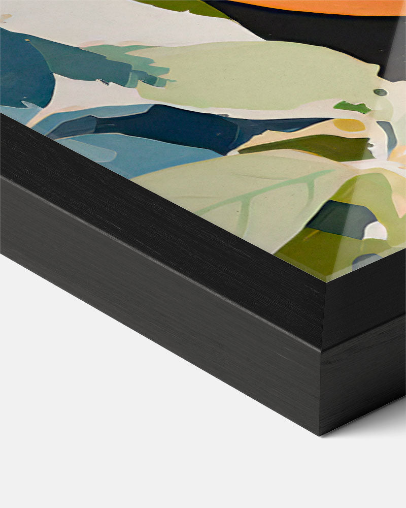 Prachtige Perzikhanger Poster-WallArtistic