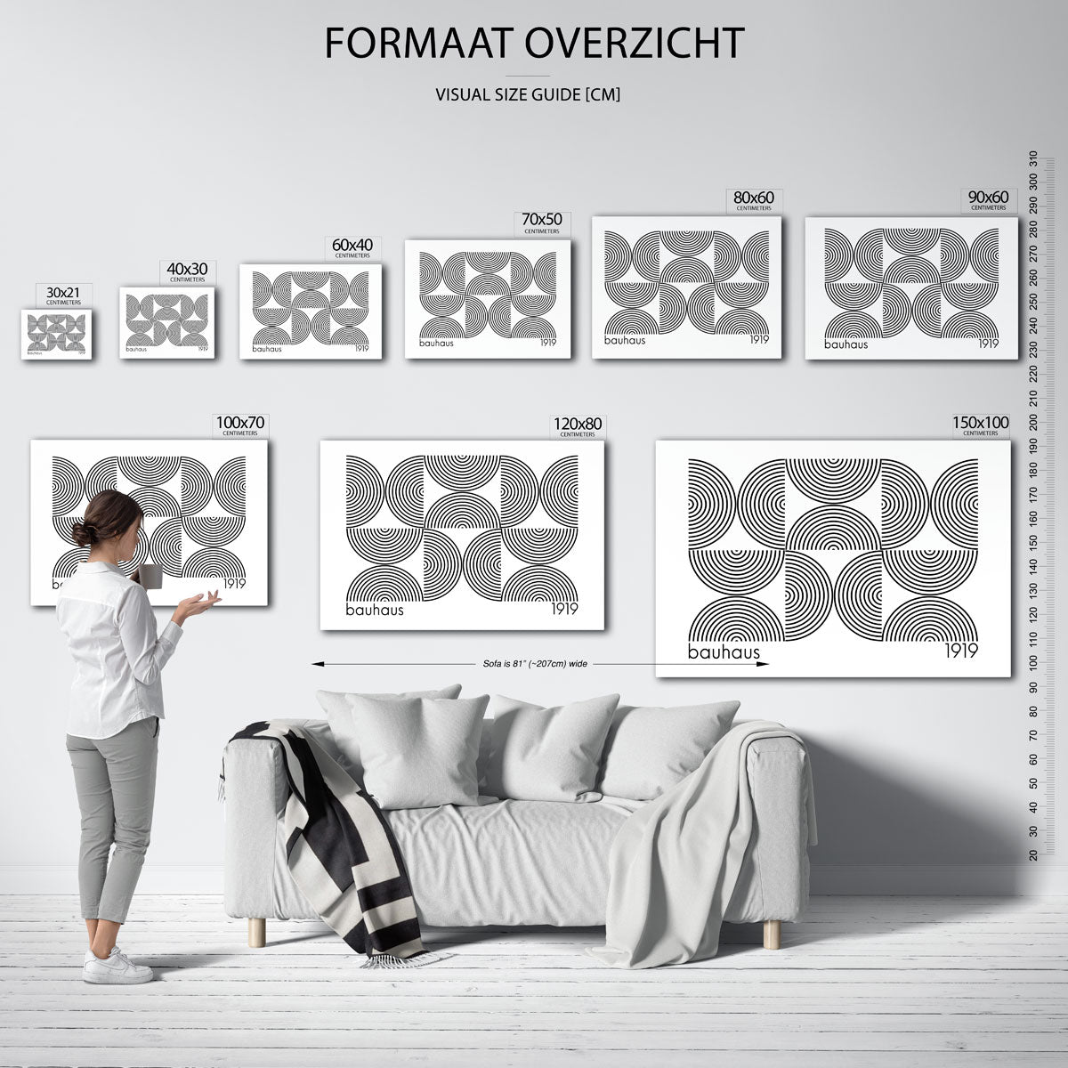 Cirkelritme Poster