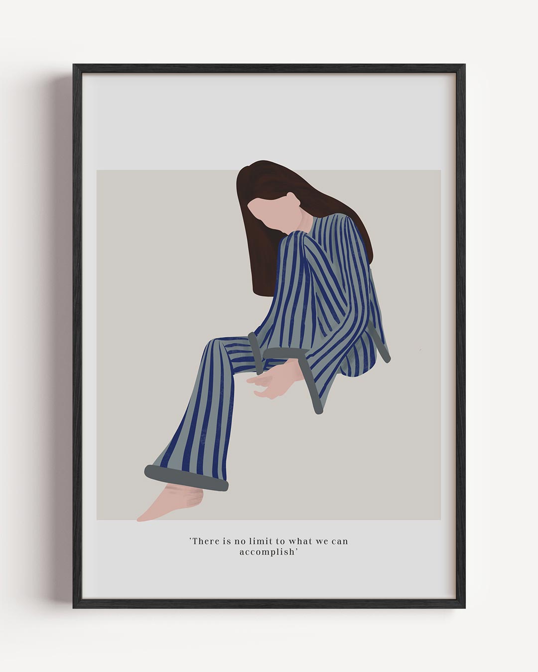 Inspirerende Vrouwelijke Kracht Poster-WallArtistic