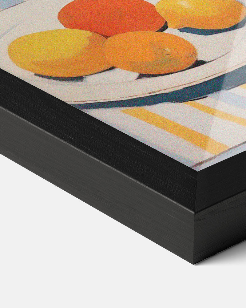 Stijlvolle Retro Fruitposter-WallArtistic