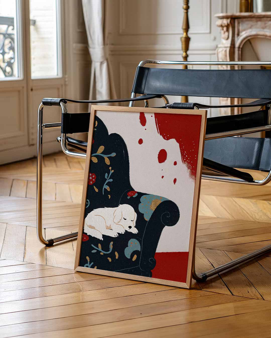 Schattige Slaapplek Poster
