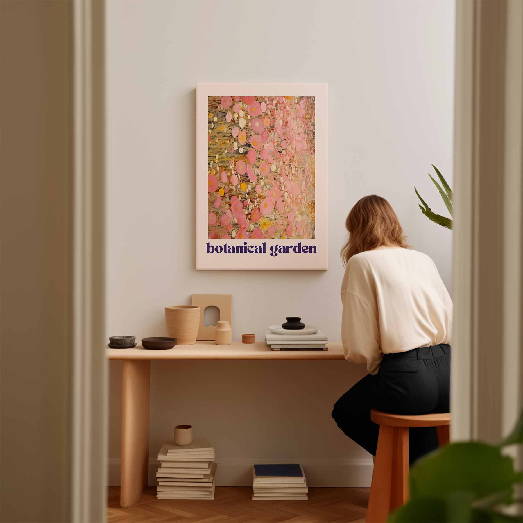 Botanische Tuin Kunstwerk-canvas-dibond-plexiglas-wanddecoratie-WallArtistic