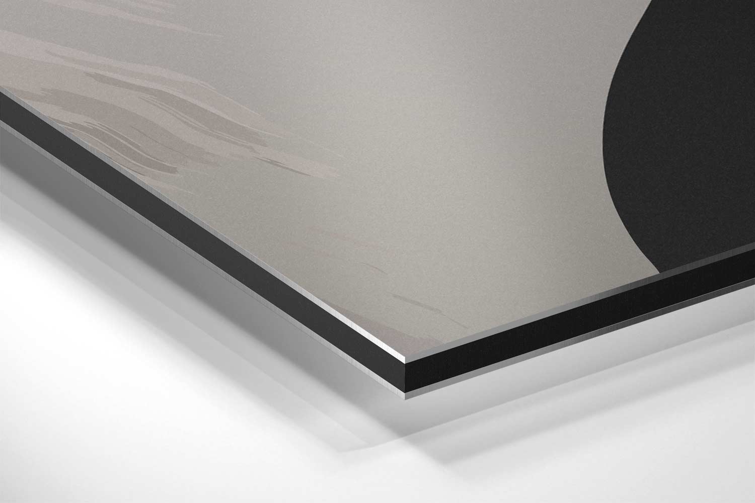 Golvende Contrasten Kunstwerk-canvas-dibond-plexiglas-wanddecoratie-WallArtistic