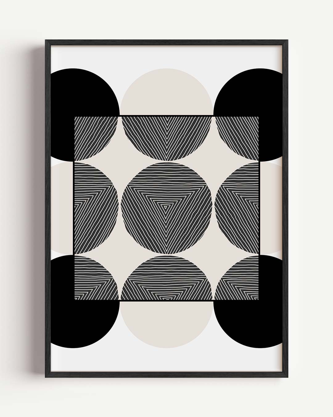 Geometrische Cirkel Poster
