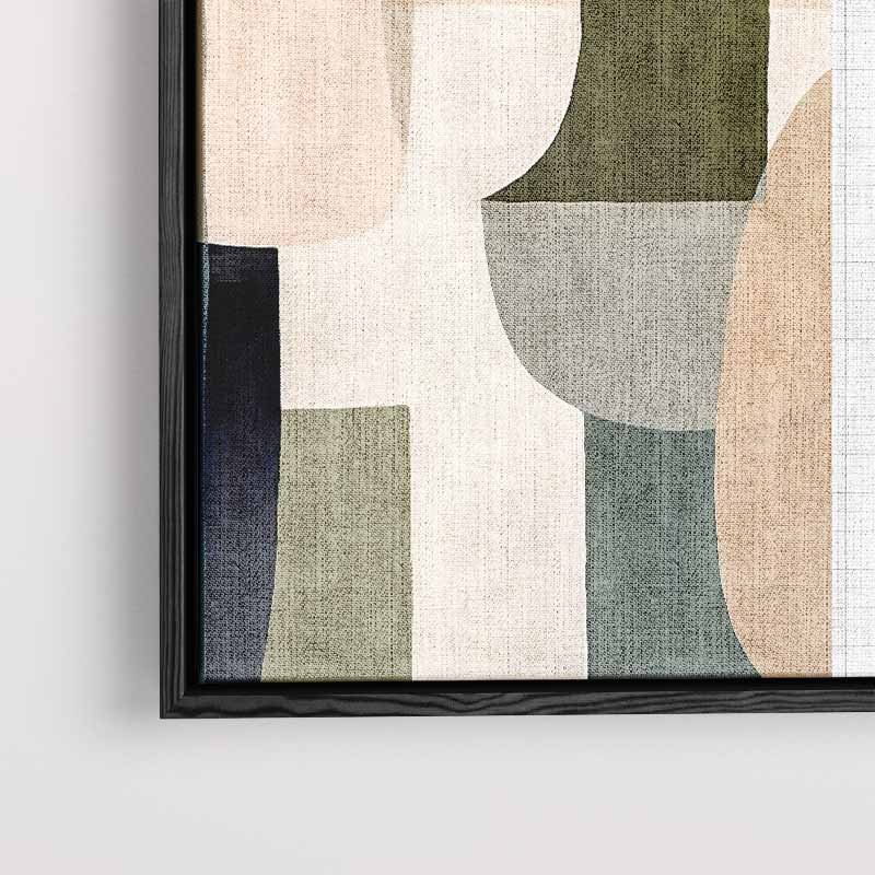 Geometrische Harmonie Kunstwerk-canvas-dibond-plexiglas-wanddecoratie-WallArtistic