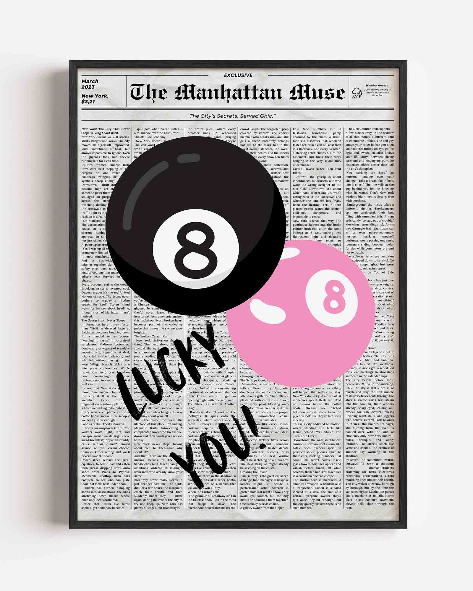 Lucky you Poster