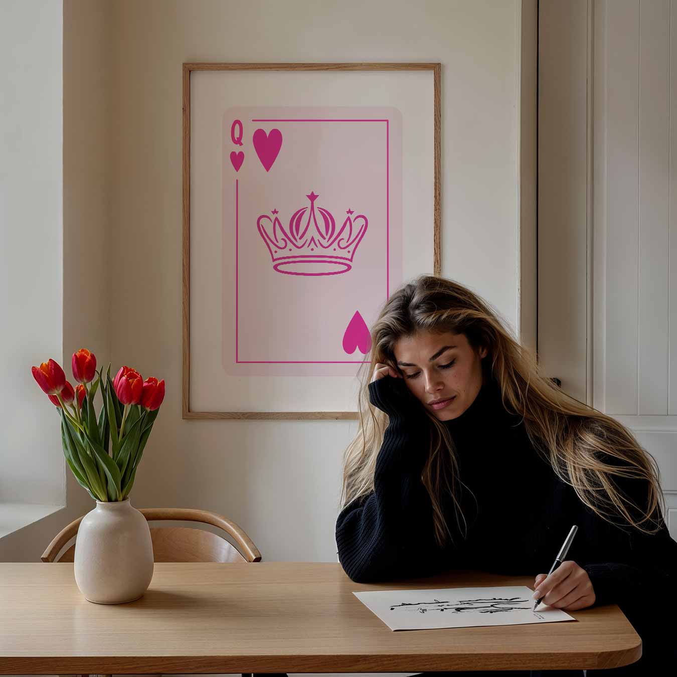 Koningin van Harten Poster