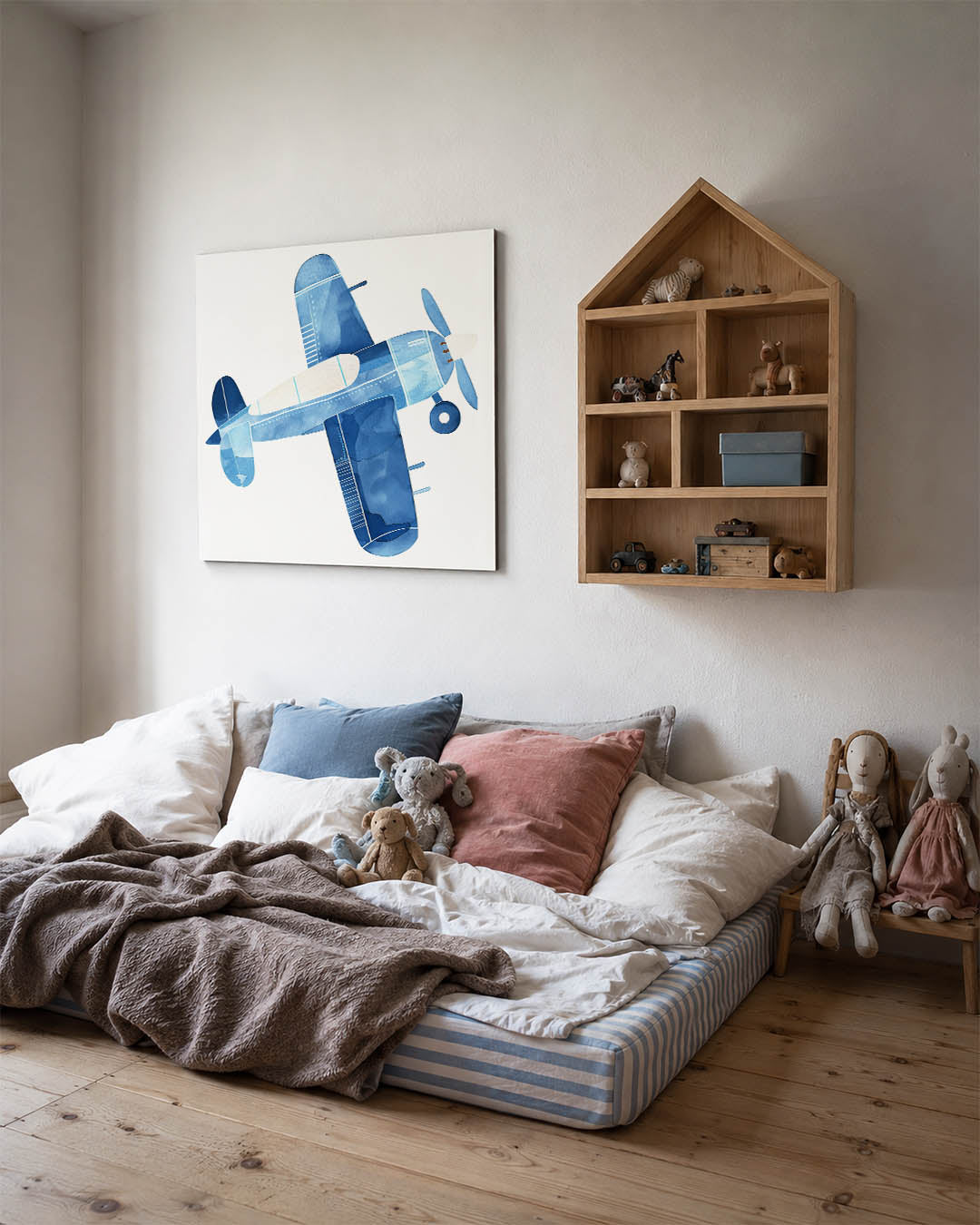 Vliegtuig illustratie Kunstwerk