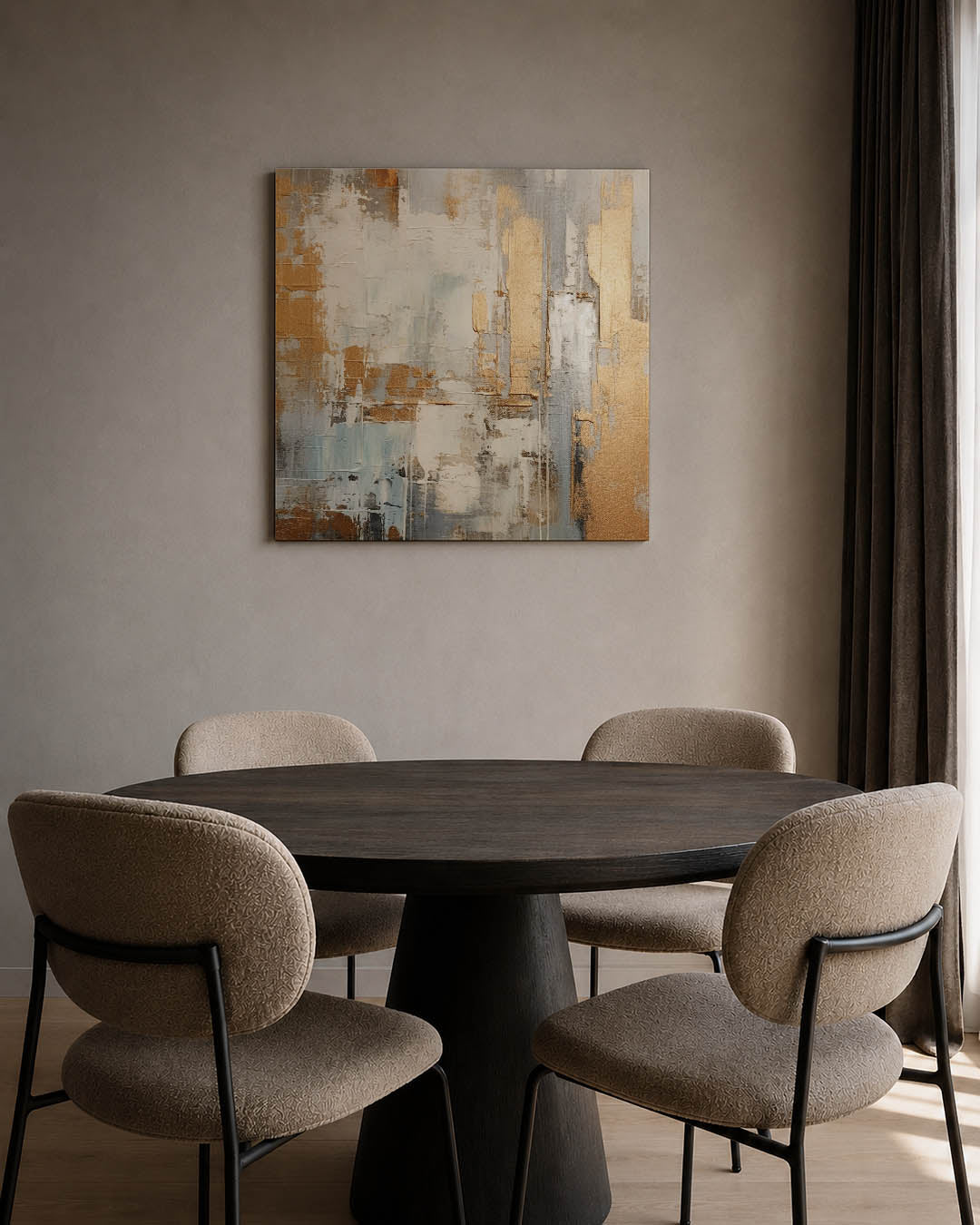 Gelaagde texturen Kunstwerk