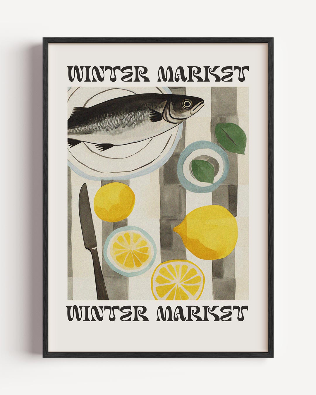 Winter Market Keukenposter-WallArtistic