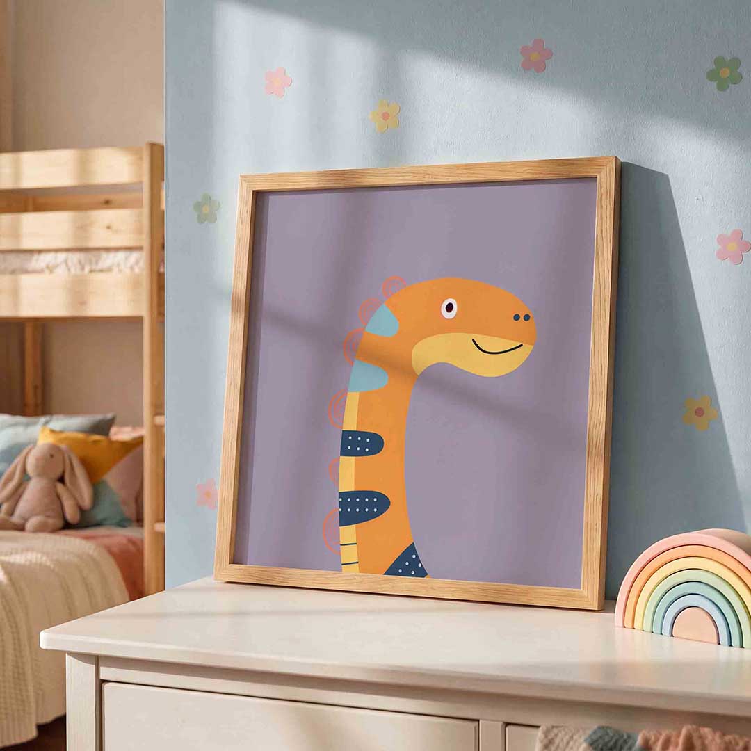 Dinosaurus illustratie Poster