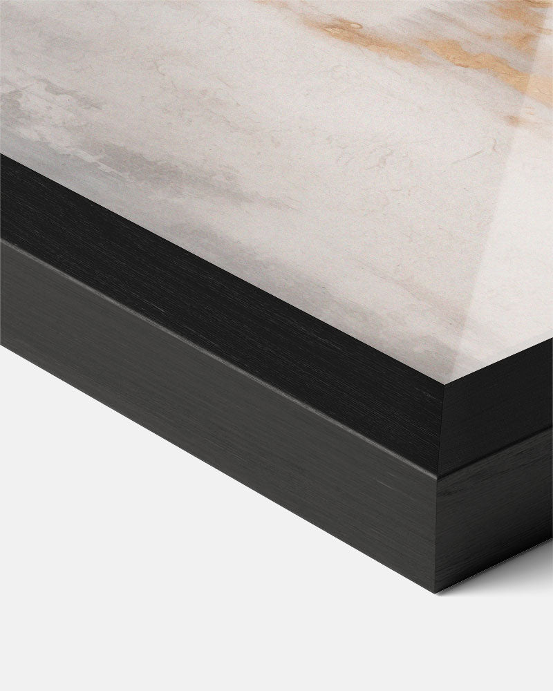 Moderne Abstracte Goudvlekken Poster-WallArtistic