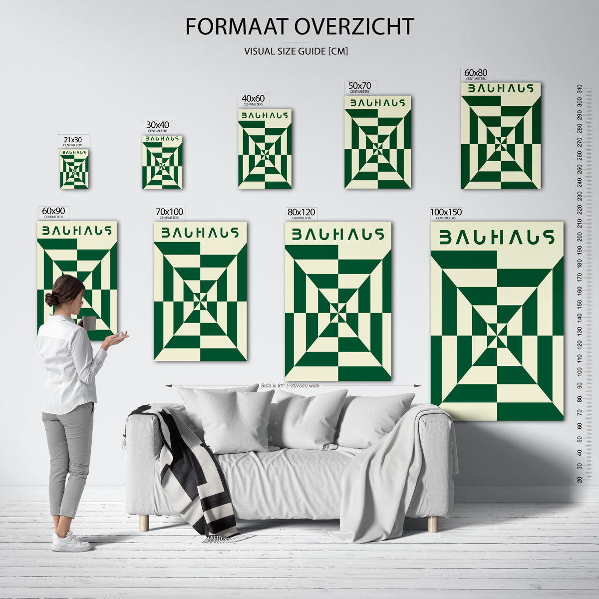 Vorm en balans Poster