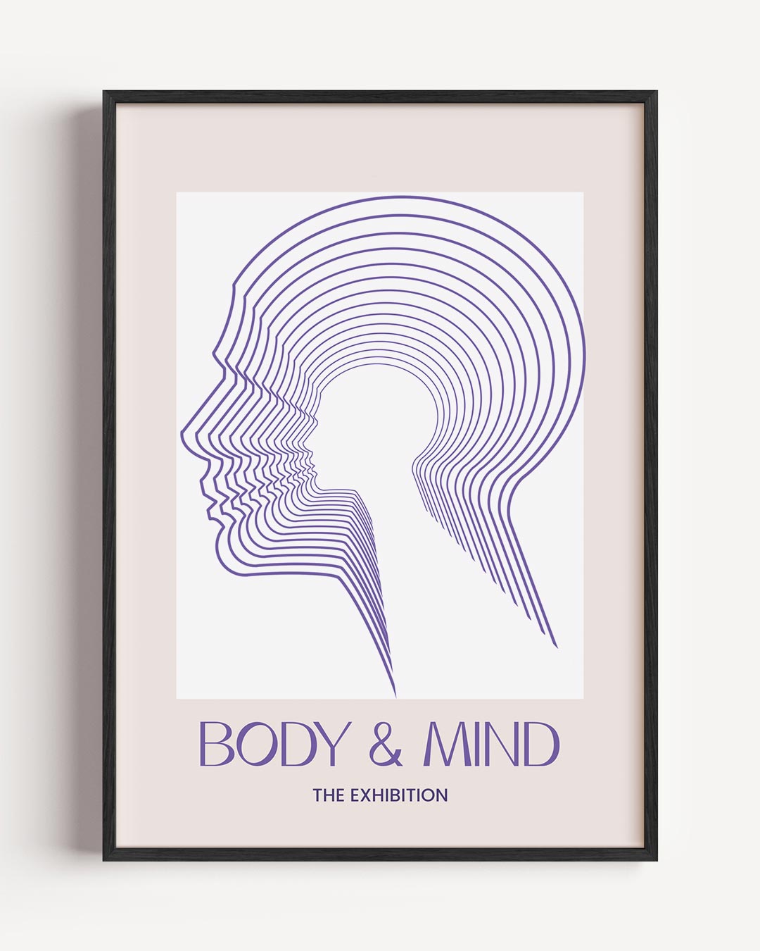 Body & Mind Expositie Poster-WallArtistic