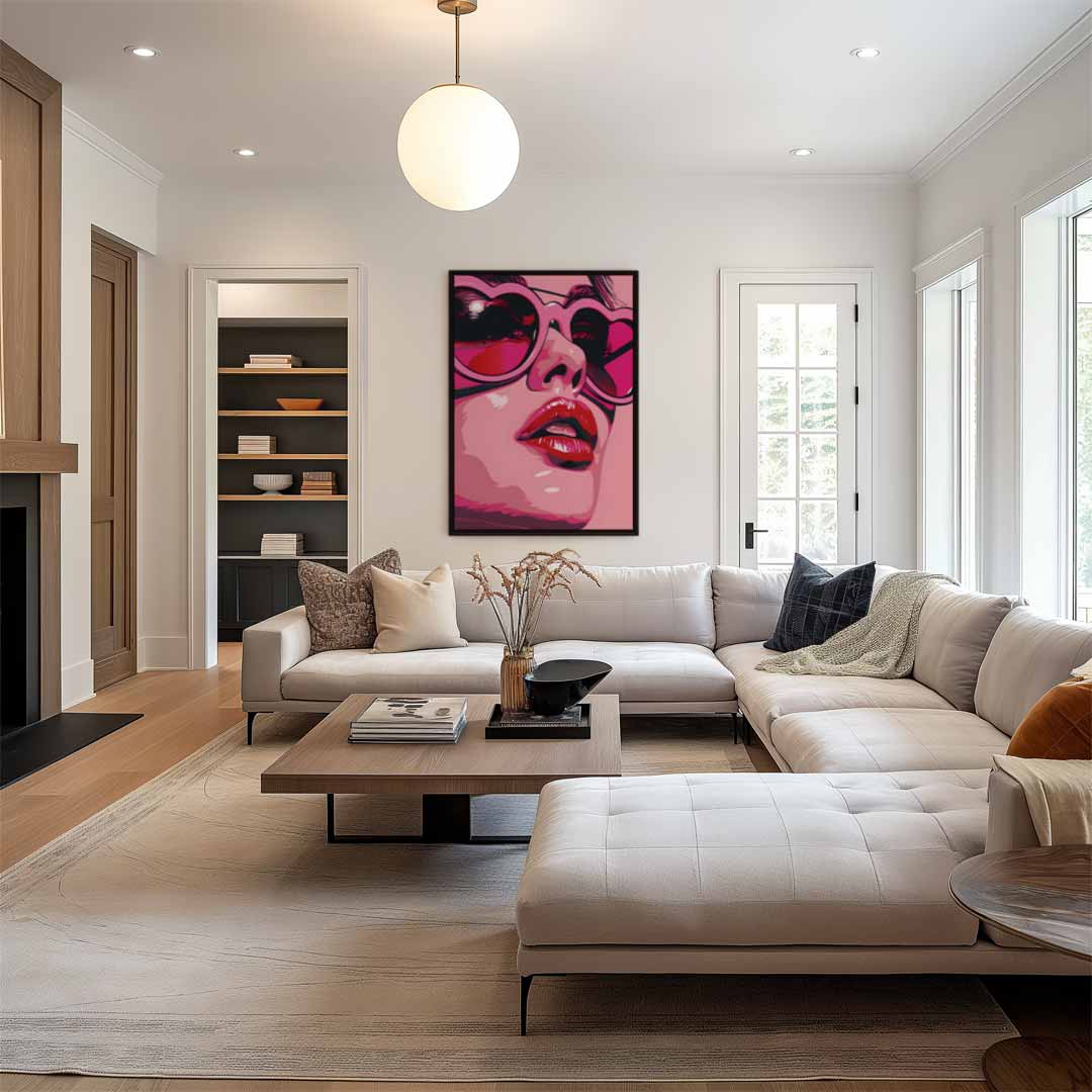 Glamoureuze Dromen Kunstwerk-canvas-dibond-plexiglas-wanddecoratie-WallArtistic