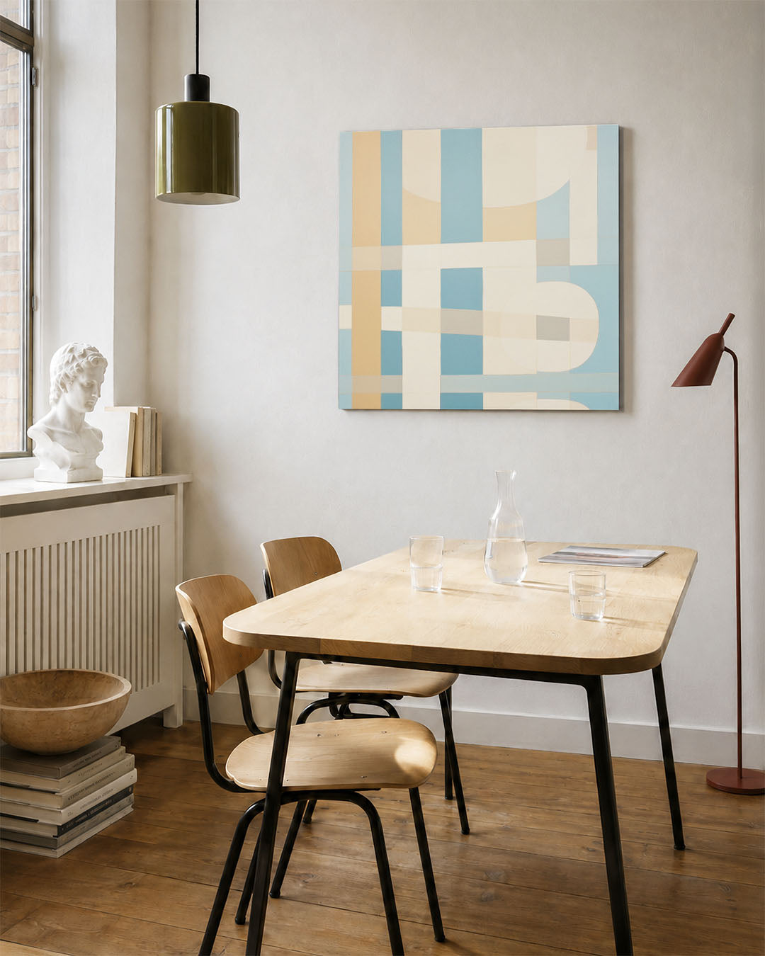 Geometrische vormen Kunstwerk