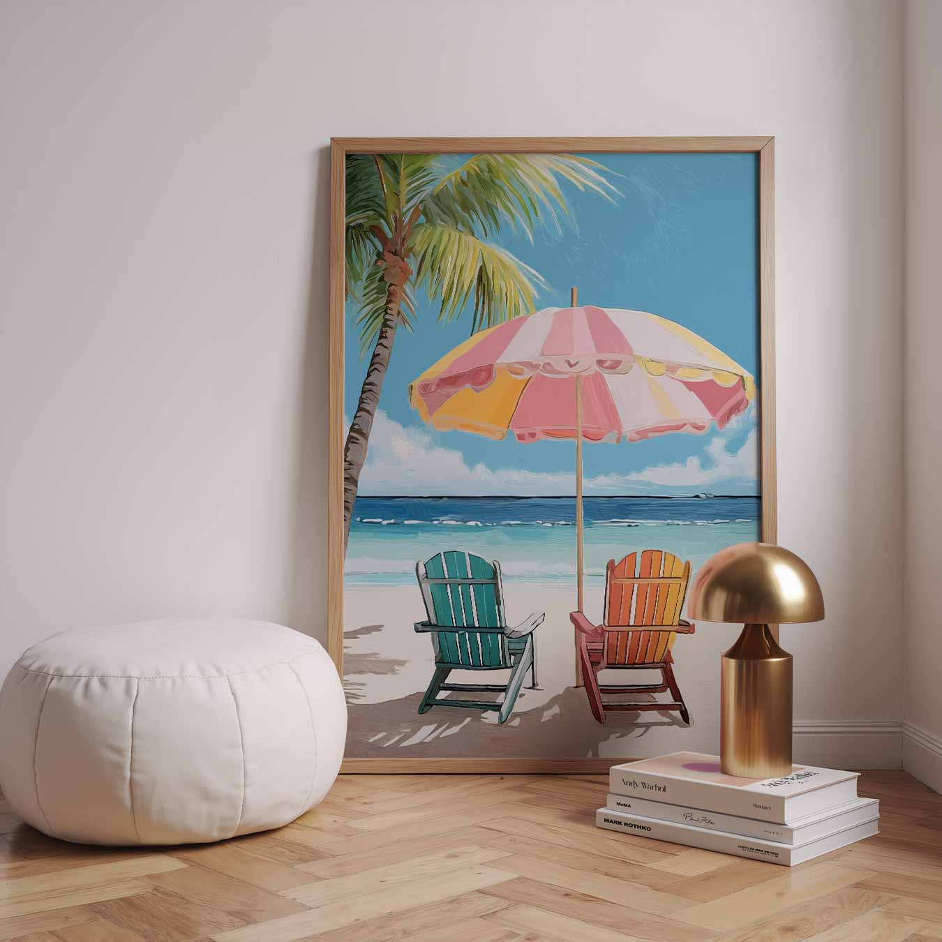 Tropische Stranddromen Poster