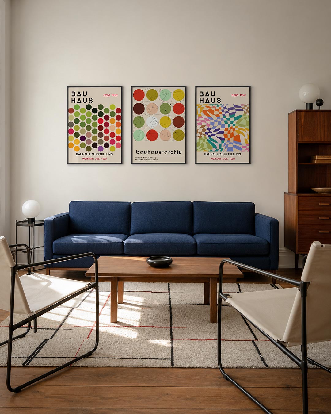 Kleurrijke cirkelpatronen Posterset