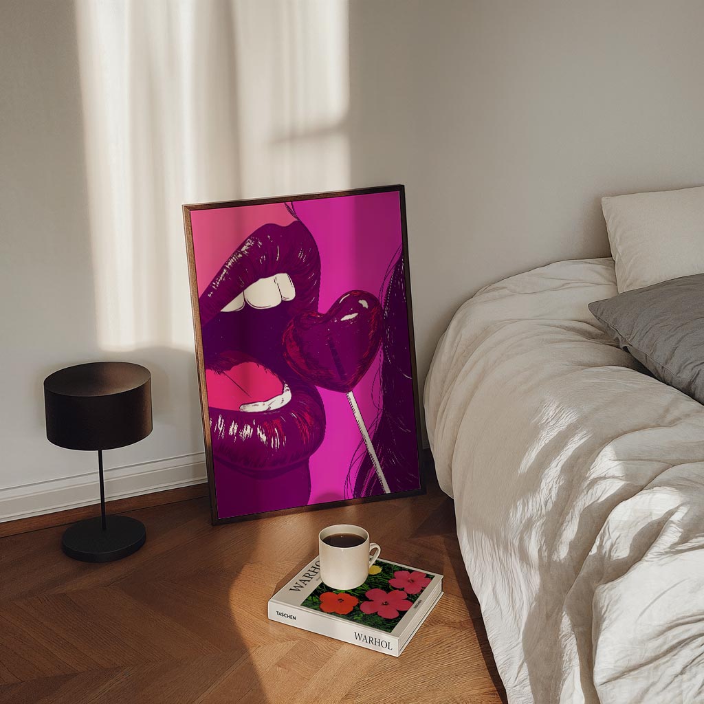 Liefdevolle Lollipop Luxe Poster