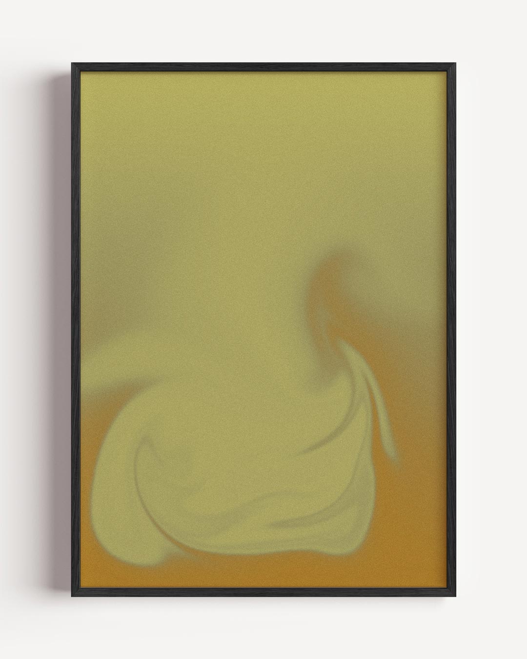 Moderne Abstracte Vlammen Poster-WallArtistic