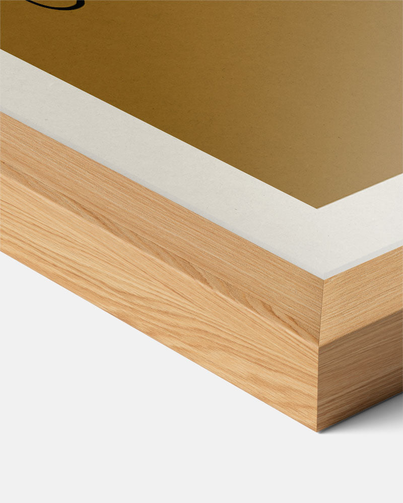 Stijlvolle Eettafel Poster-WallArtistic