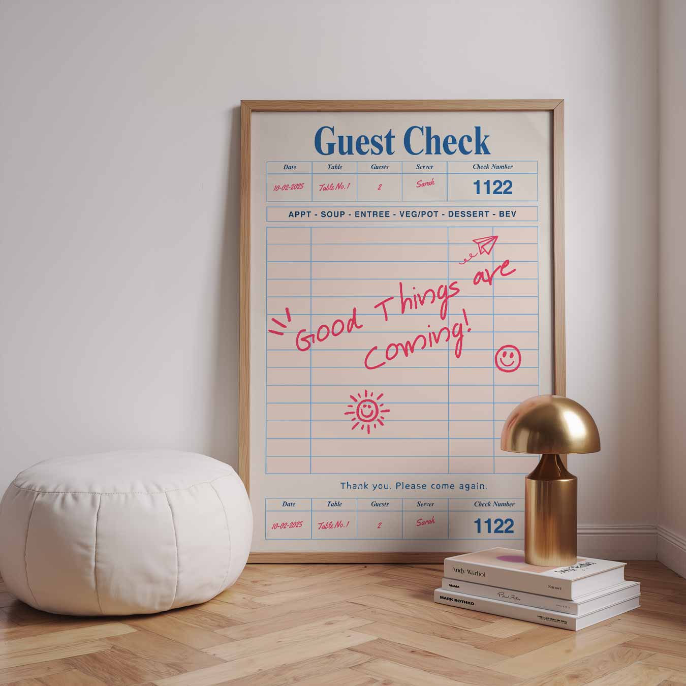 Optimistische Toekomst Poster-WallArtistic