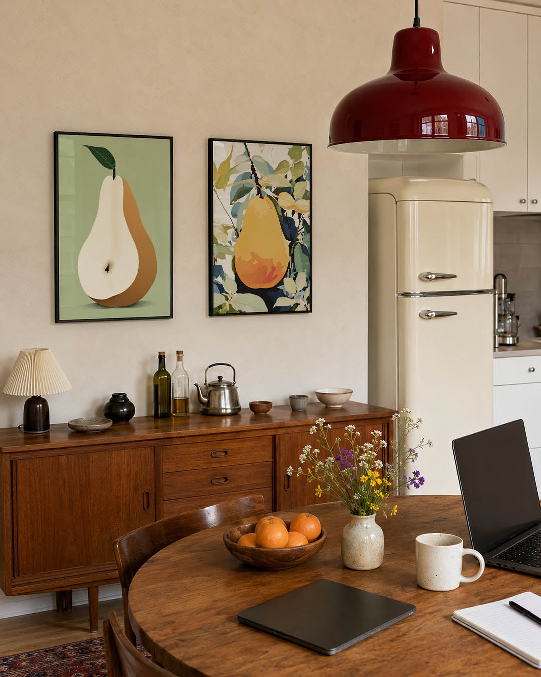 Vruchtvorm en kleur Posterset