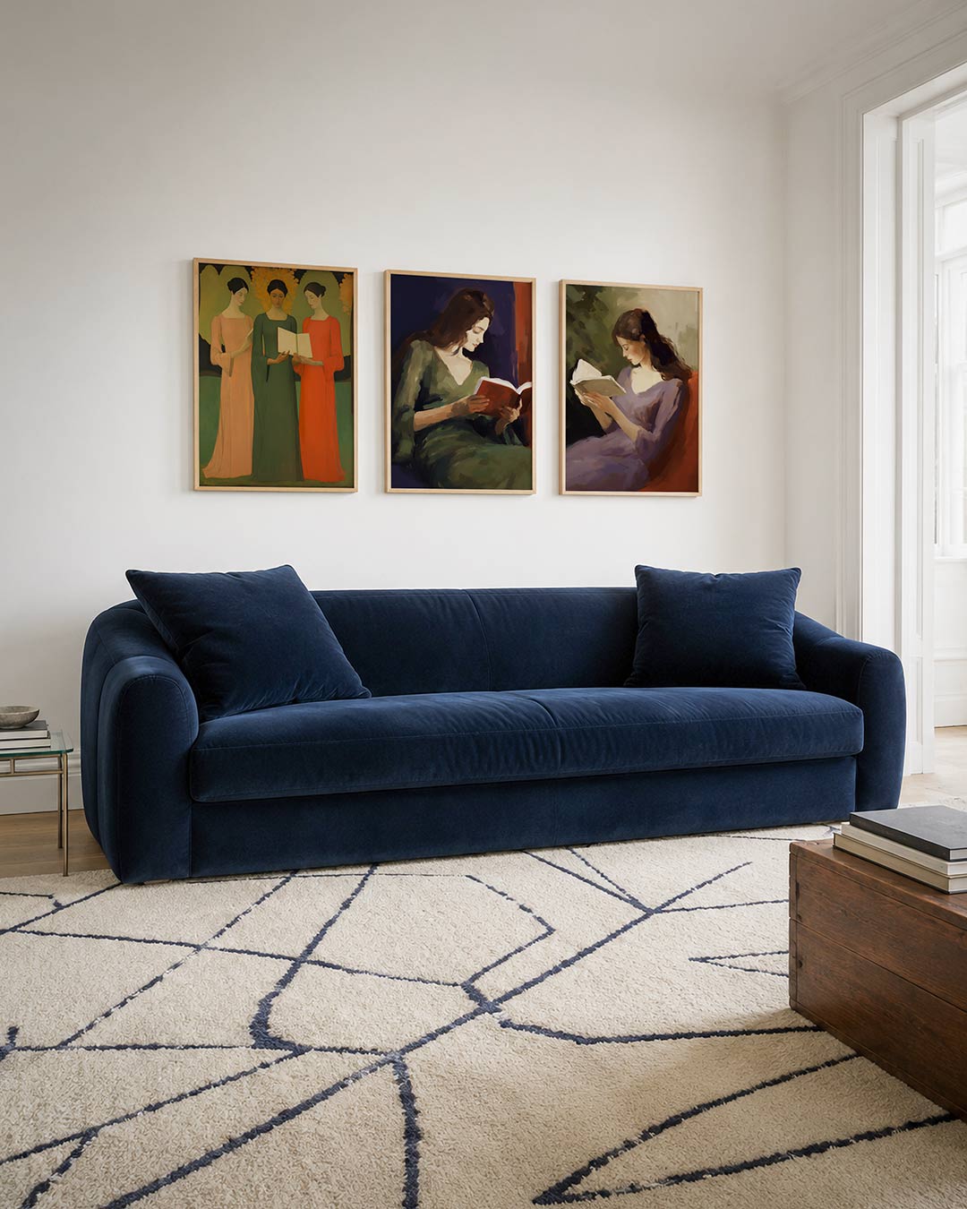 Vorm en kleurharmonie Posterset